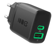 Green Cell PowerSource Duo30 30W USB-C USB-A Power Delivery czarny - 1528924 - zdjęcie 3